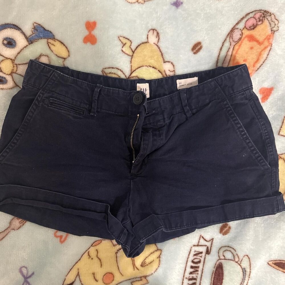 Gap Women's Navy and Blue Shorts